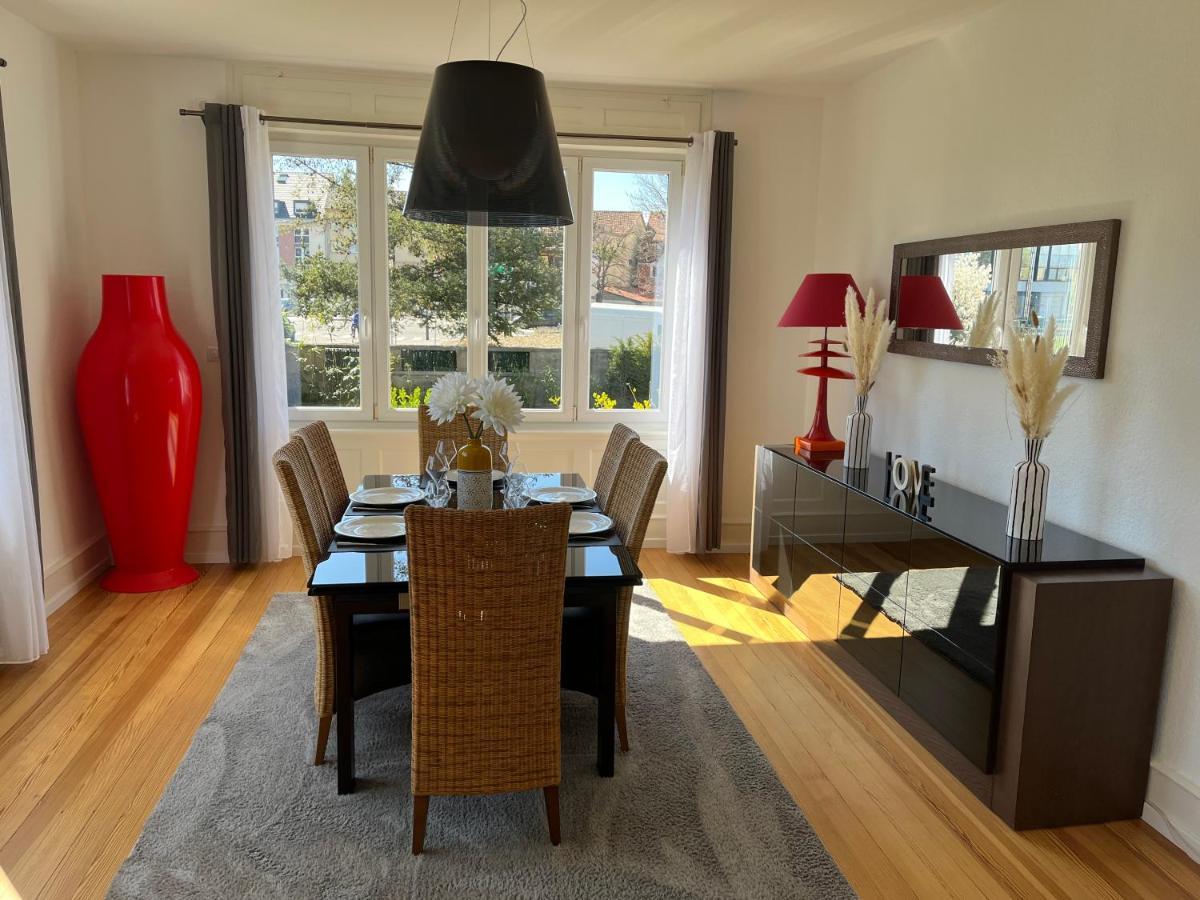 Appartement De Prestige Au Centre Climatise Avec Jardin Prive Colmar Kültér fotó