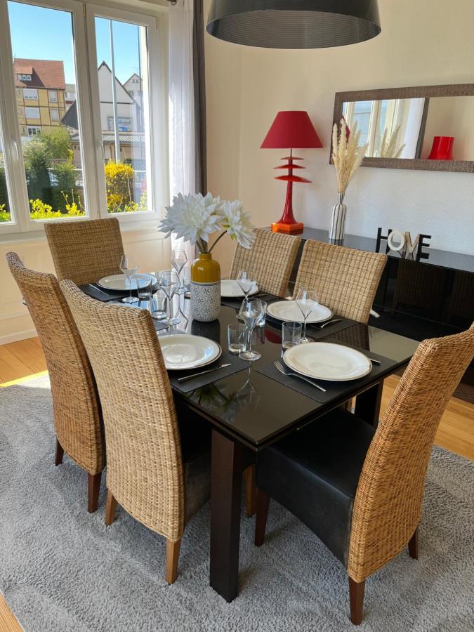 Appartement De Prestige Au Centre Climatise Avec Jardin Prive Colmar Kültér fotó